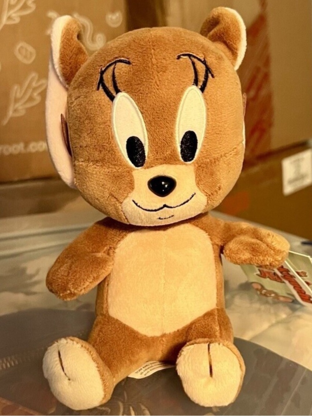 Tom and Jerry - Jerry 7” Plush by Sekiguchi New - Imported